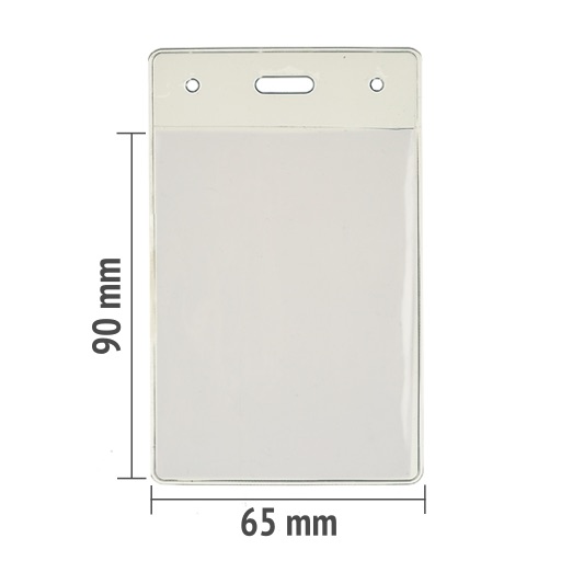 Portrait Clear Pouch 90mm x 65mm