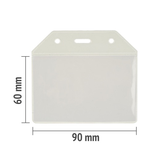Pouch with a Top Section 60mm x 90mm