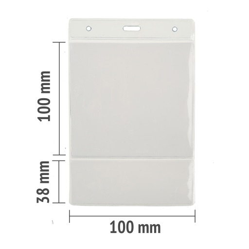 Double Pouch 100mm x 38mm x 100mm
